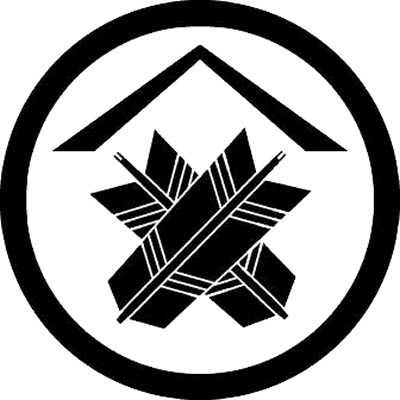 細輪内に山形に違い矢