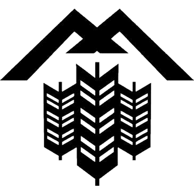 入り山形に三本並び矢