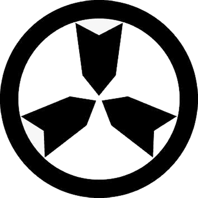 丸に三つ矢筈