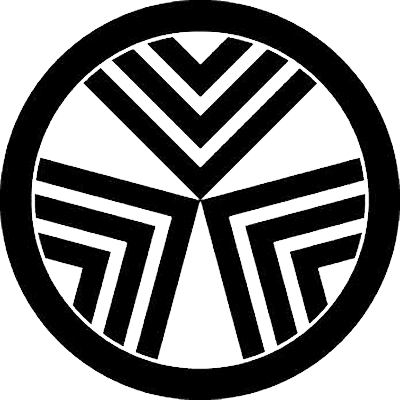 丸に頭合わせ九つ山形