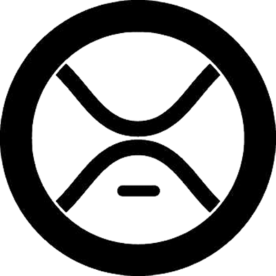 丸に上下対い撫で山形に一つ引き