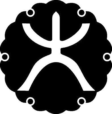 雪に地抜き大文字