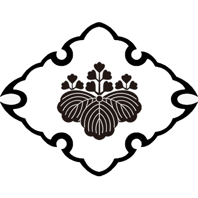 中陰雪菱に五三桐・中陰雪菱に五三の桐