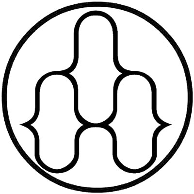 細輪に陰三つ網目