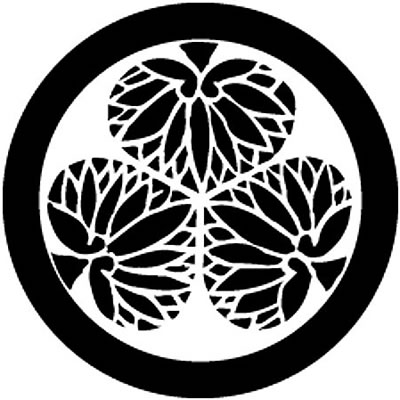 丸に三つ葵（３）