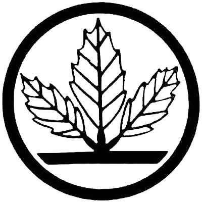 青木・丸に青木