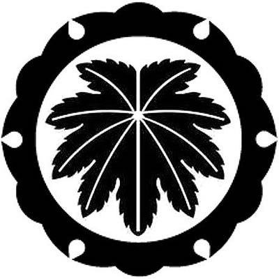 外雪輪に変わり麻の葉・外雪輪に真麻