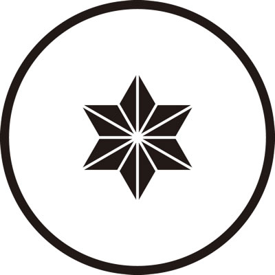 糸輪に豆麻の葉・細輪に豆麻の葉