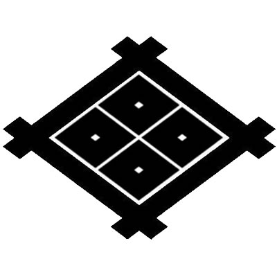 井桁に四つ目菱