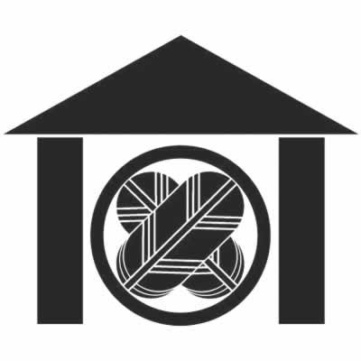 庵の丸に違い鷹の羽