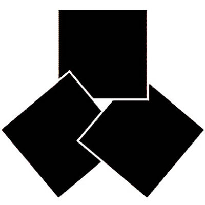 三つ重ね石・三つ捻じ石