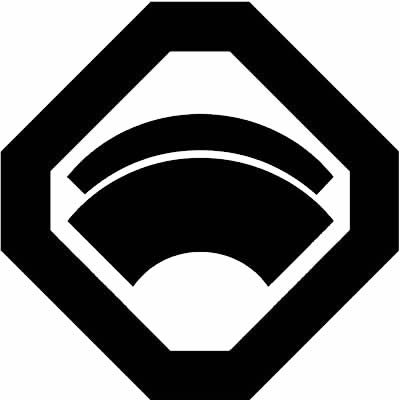 隅切り角に重ね地紙（１）