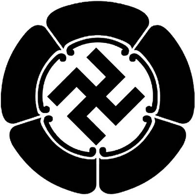 五瓜に隅立て万字／五瓜に隅立て卍