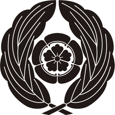 抱き柏に五瓜に唐花