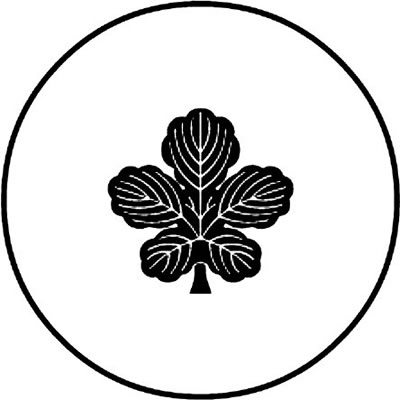 糸輪に豆梶の葉