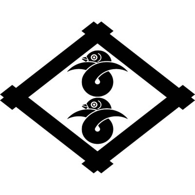 井桁に二つ結び雁金