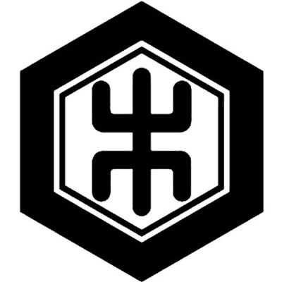 亀甲に篆書の木の字