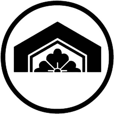 細輪に割り亀甲に花角