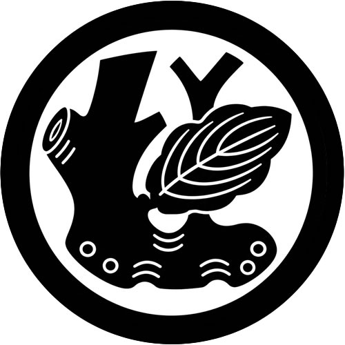 丸に古木柏（３）
