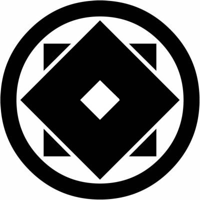 丸に重ね釘抜き（２）