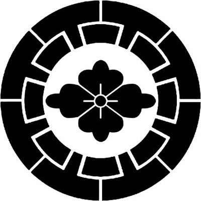 源氏車輪に花菱