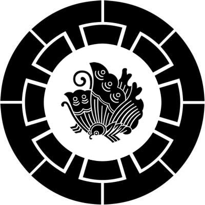 源氏輪に揚羽蝶