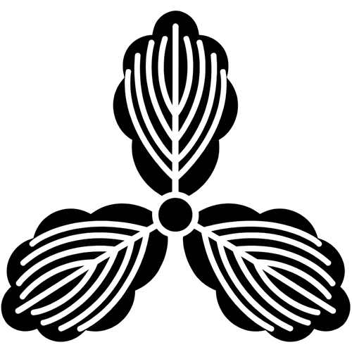 島左近の家紋：三つ柏
