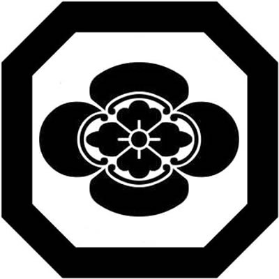 隅切り平角に木瓜