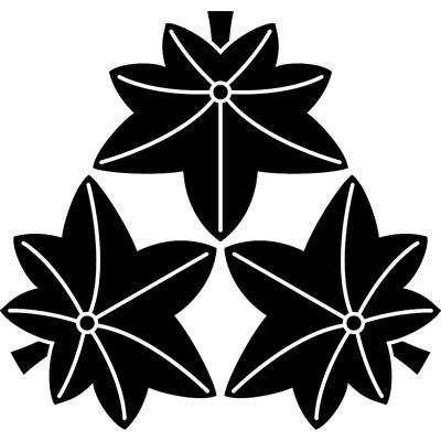 頭合わせ三つ楓