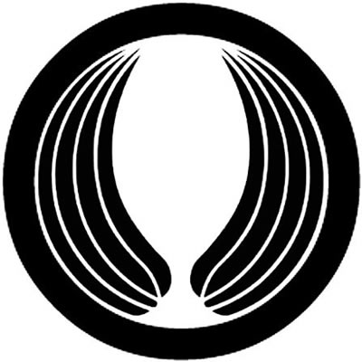 丸に二つ梛の葉（１）