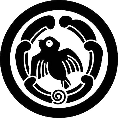 丸に抱き浪に千鳥