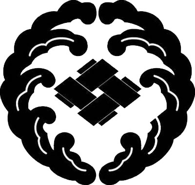 抱き浪に組み井桁