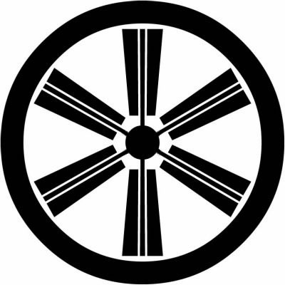 丸に六本扇車（２）