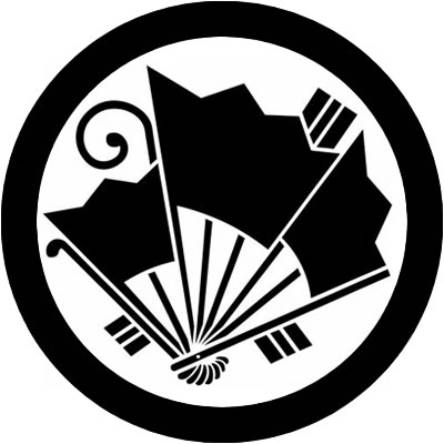 丸に揚羽扇蝶・丸に扇蝶