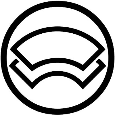 中輪に陰重ね地紙