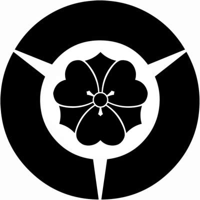 三つ地紙に剣片喰