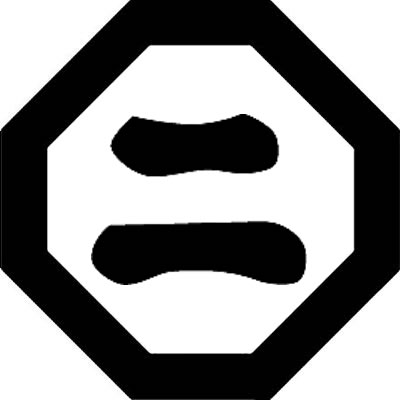 角折敷に二文字