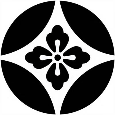 七宝に痩せ花角