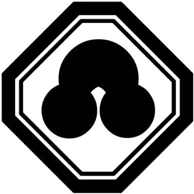 子持ち隅切り角に洲浜