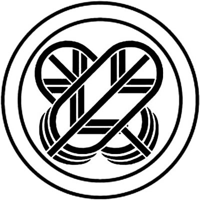 二重輪に陰の違い鷹の羽