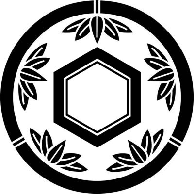 竹笹の丸に亀甲