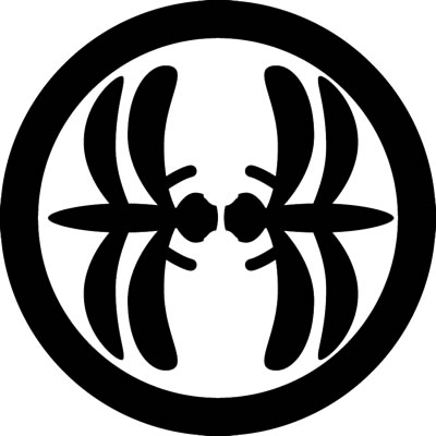 丸に変り対い蜻蛉