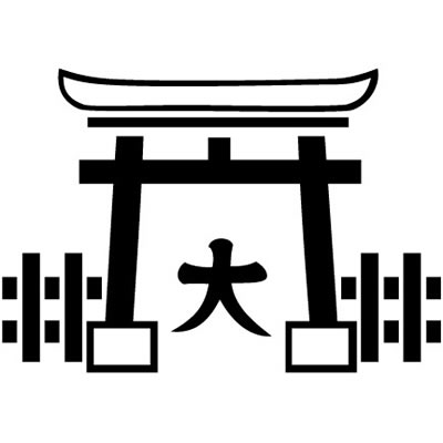 鳥居に大文字