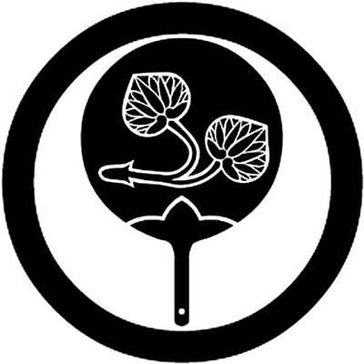 丸に葵団扇・丸に団扇に葵