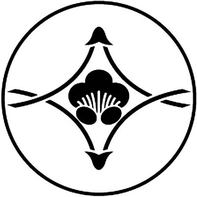 糸輪に上下松葉菱に香梅・糸輪に上下松葉菱に香い梅（２）