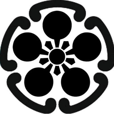 五つ鐶に梅鉢・五鐶に梅鉢