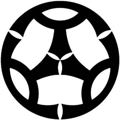 三つ割り山の字