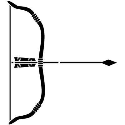 矢つがえの弓（２）