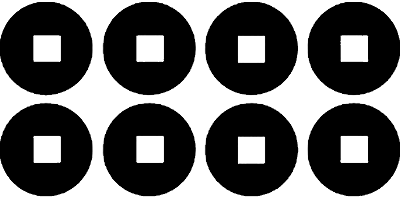 八文銭・八連銭