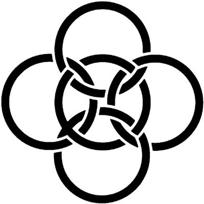 五つ組み金輪（２）